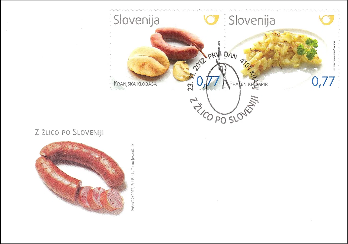 Z ŽLICO PO SLOVENIJI - KRANJSKA KLOBASA, PRAŽEN KROMPIR